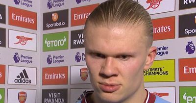 Erling Haaland "couldn't remember" Pep Guardiola instruction during win over Arsenal