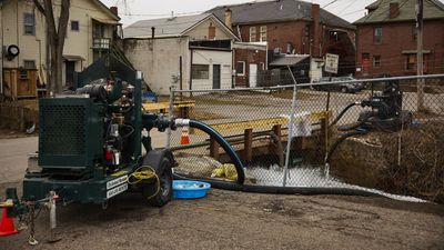 Water in East Palestine safe to drink following train derailment, Ohio governor says