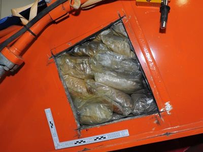 Construction boss on trial over excavator MDMA haul