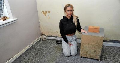 Scots tenant says mould is making her ill and forcing her to sleep on floor