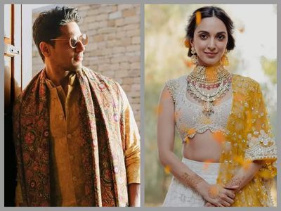 Sidharth Malhotra and Kiara Advani look regal in new portrait photos from their mehendi ceremony – See inside