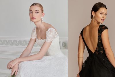 5 bridalwear trends that will be huge this wedding season, from bows to black dresses