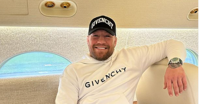 Inside Conor McGregor's Private Jet: A look at the UFC's star's lavish travel to Las Vegas with family