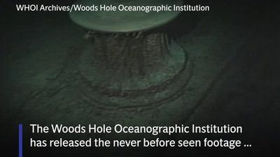 Rare video of 1986 dive in Titanic wreck released