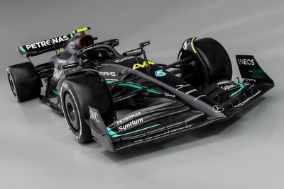 The Mercedes W14 changes overshadowed by its livery switch