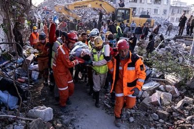 Mother and children pulled alive from rubble in Turkey 228 hours after earthquake