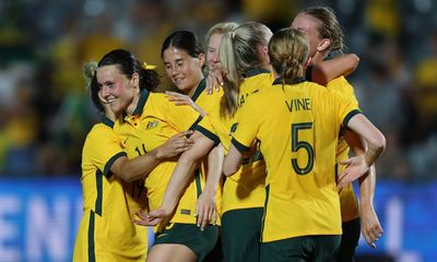 Hayley Raso at the double as Matildas overcome sluggish start at Cup of Nations