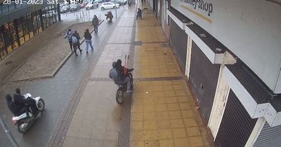 'Offenders' caught on CCTV after spate of motorbike thefts