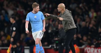 Kevin De Bruyne explains how Pep Guardiola's half-time changes inspired Man City win at Arsenal