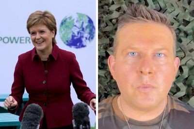 Nicola Sturgeon responds to Gary Tank Commander's bid for first minister job