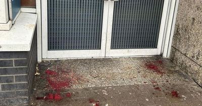 Pools of blood outside building as man hospitalised in Dublin incident