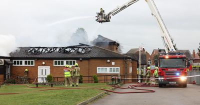 Nottinghamshire fire service statement in full as Gotham village hall roof 'destroyed' in blaze