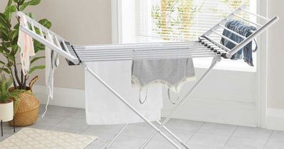 Shoppers are snapping up heated airer costing '7p an hour' on sale from £249 to £33
