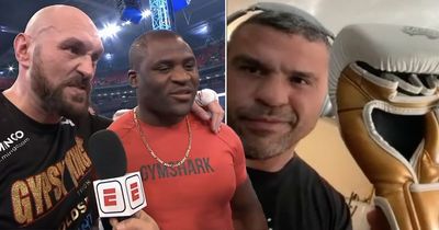 UFC legend Vitor Belfort has developed "perfect" glove for Tyson Fury vs Francis Ngannou