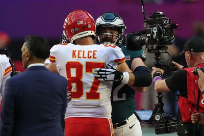 Chiefs fans raise money for Eagles C Jason Kelce’s foundation after Super Bowl LVII