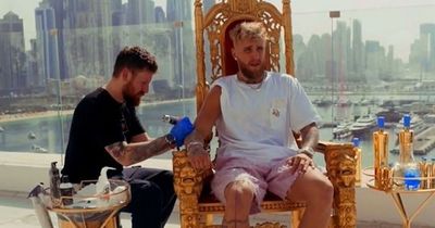 Swansea's AU Vodka pay Jake Paul $250k to get tattoo ahead of Tommy Fury fight