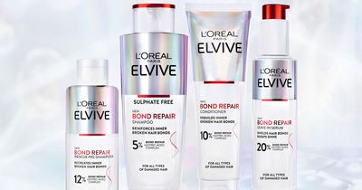 L’Oreal Paris’ Elvive Bond Repair range has been raved about for ‘strengthening’ hair
