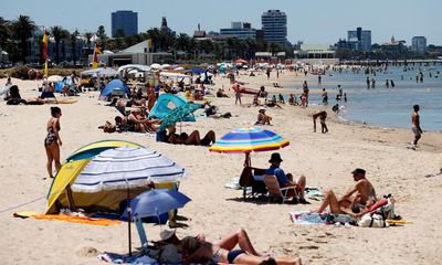 Melbourne to hit 38C and western Sydney 35C as heatwave sweeps parts of Australia