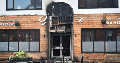 Arson investigation underway after blaze ripped through cocktail bar