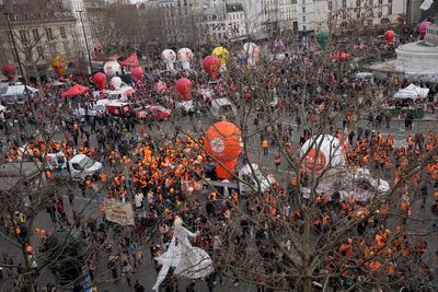 France's 5th day of pension reform protests tests resolve