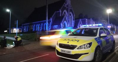 Cannabis and clothes found in street after 'possible robbery'