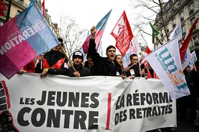 French pensions strikes slow before March showdown