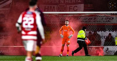 Hearts donate £3000 to Hamilton Accies after pyro damages New Douglas Park pitch