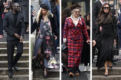 Vivienne Westwood’s memorial — the great and good of London fashion say goodbye to an icon