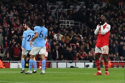 Arsenal hurt most by Gabriel Jesus absence with Eddie Nketiah guilty of costly misses