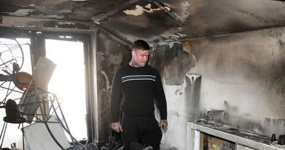 Family home left 'like a warzone' after devastating blaze destroys everything