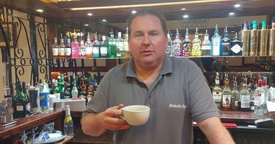 The Kirky bar offers free hot drinks and TV to cheer chilly Perth customers