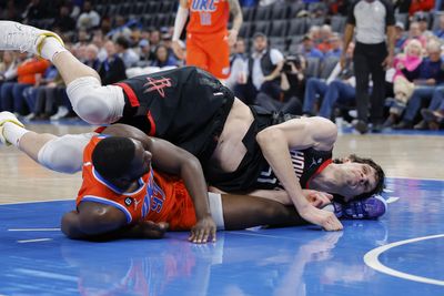PHOTOS: Best images from the Thunder’s 133-96 win over the Rockets
