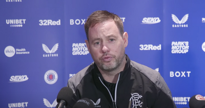 Watch Michael Beale's Rangers press conference in full as 'annoyed' boss gets realistic over title chances