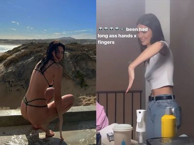 Kendall Jenner addresses claims she photoshopped her bikini pic after fans noticed her ‘bizarre’ long hand