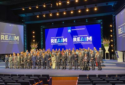 U.S., China, other nations urge 'responsible' use of military AI