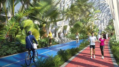Massive 58-Mile Indoor Cycling Path Envisioned In Dubai