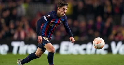 Barcelona suffer major blow as Gavi ruled out of Europa League second leg vs Manchester United