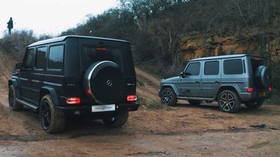 See New Mercedes-AMG G63 Battle 2013 Version In Off-Road Showdown