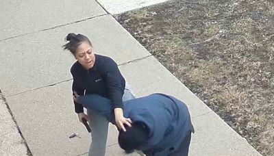 ‘I’ll kill you,’ off-duty cop yells before fatally shooting man who appeared to grab for her gun, video shows