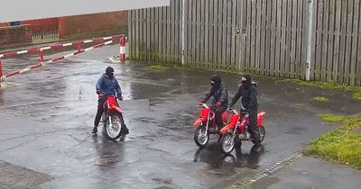 CCTV of balaclava-clad gang released in ongoing investigation into motorbike thefts across Salford