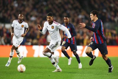 Marcus Rashford says Man Utd’s draw at Barcelona ‘felt like a loss’