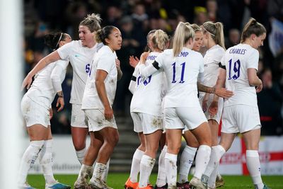 Lauren James scores first England goal as Lionesses ease to Arnold Clark Cup win over South Korea