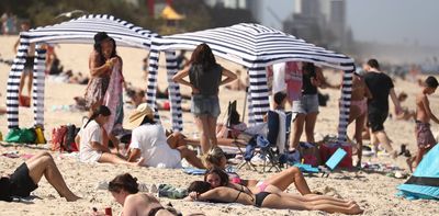 Do beach cabanas actually protect you from the sun?