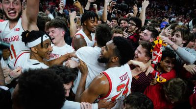 Maryland Fans Storm the Court After Major Upset Over Purdue