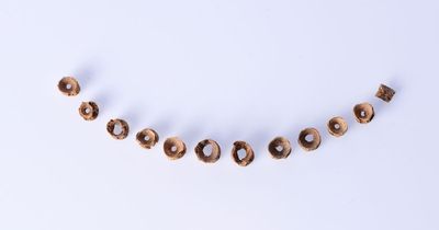 Oldest prayer beads ever found in Britain to go on display at Lindisfarne Priory