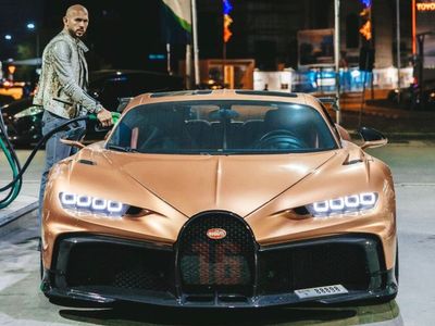 Andrew Tate’s £4.8m Bugatti could be sold if influencer is convicted in Romania