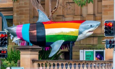 Sydney’s ‘absurd and wonderful’ Progress Shark becomes WorldPride icon