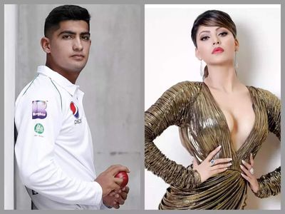 Urvashi Rautela wishes Pakistani cricketer Naseem Shah on his birthday; twitter REACTS