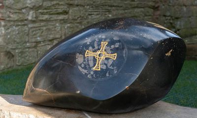 Memorial to St Cuthbert restored to Lindisfarne  after nearly 500 years