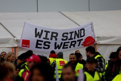 Strike at German airports grounds nearly 300,000 passengers